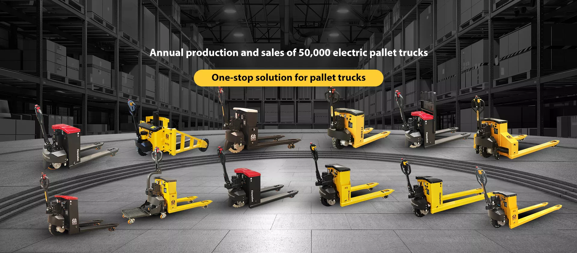 Fournisseur de camion de palette en Chine