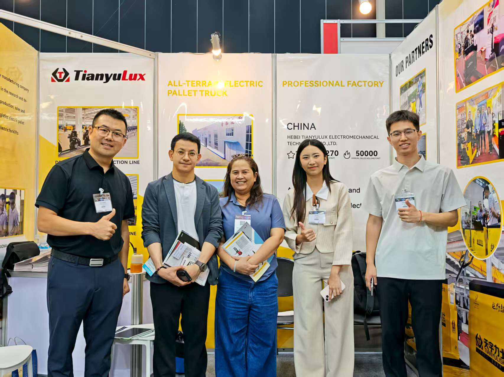 TianyuLux du Hebei fait ses débuts au TILOG - LOGISTIX 2025